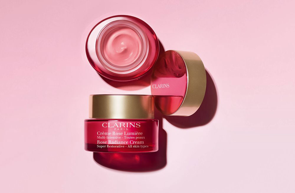 Clarins Introduces Super Restorative Rose Radiance Cream News